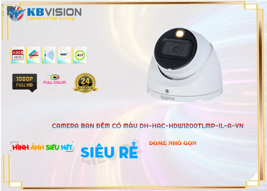 Camera Dahua DH-HAC-HDW1200TLMP-IL-A-VN Tiết Kiệm