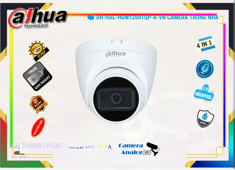DH-HAC-HDW1200TQP-A-VN Camera Dahua