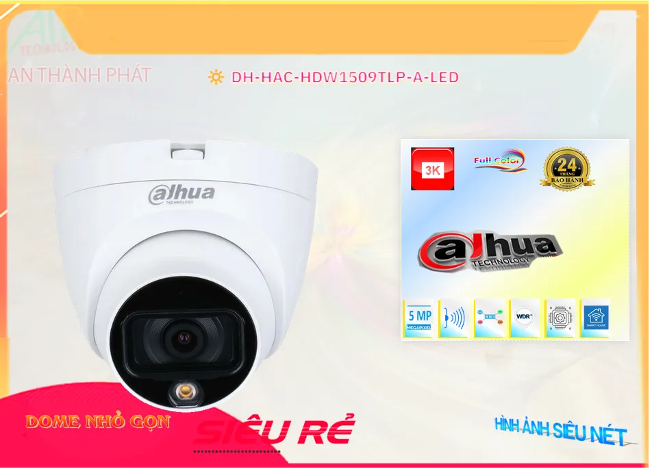 DH HAC HDW1509TLP A LED,Camera DH-HAC-HDW1509TLP-A-LED Dahua Sắc Nét ✨,Chất Lượng DH-HAC-HDW1509TLP-A-LED,Giá HD Anlog