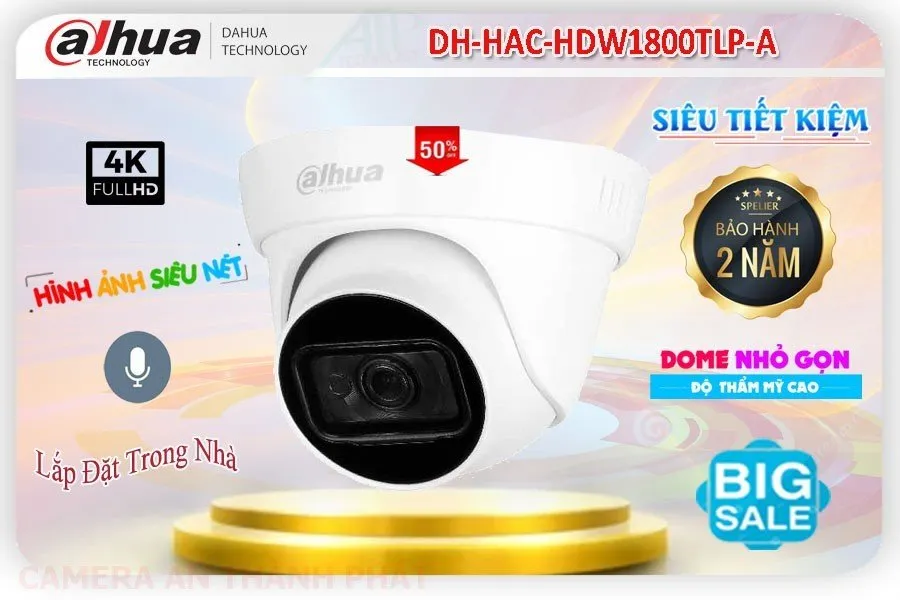 Camera DH-HAC-HDW1800TLP-A Có Thu Âm,DH-HAC-HDW1800TLP-A Giá rẻ,DH HAC HDW1800TLP A,Chất Lượng Camera Dahua