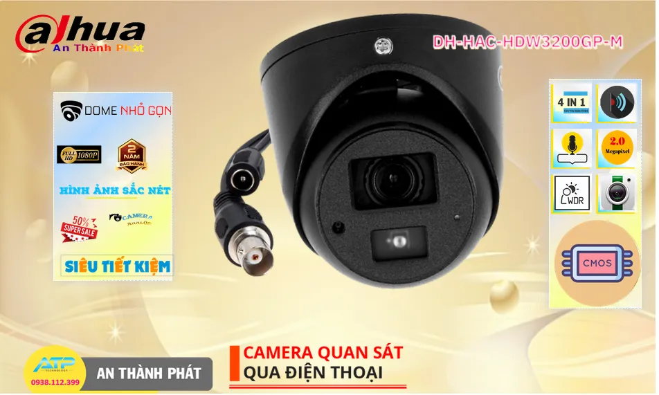 DH-HAC-HDW3200GP-M Camera Dahua Đang giảm giá