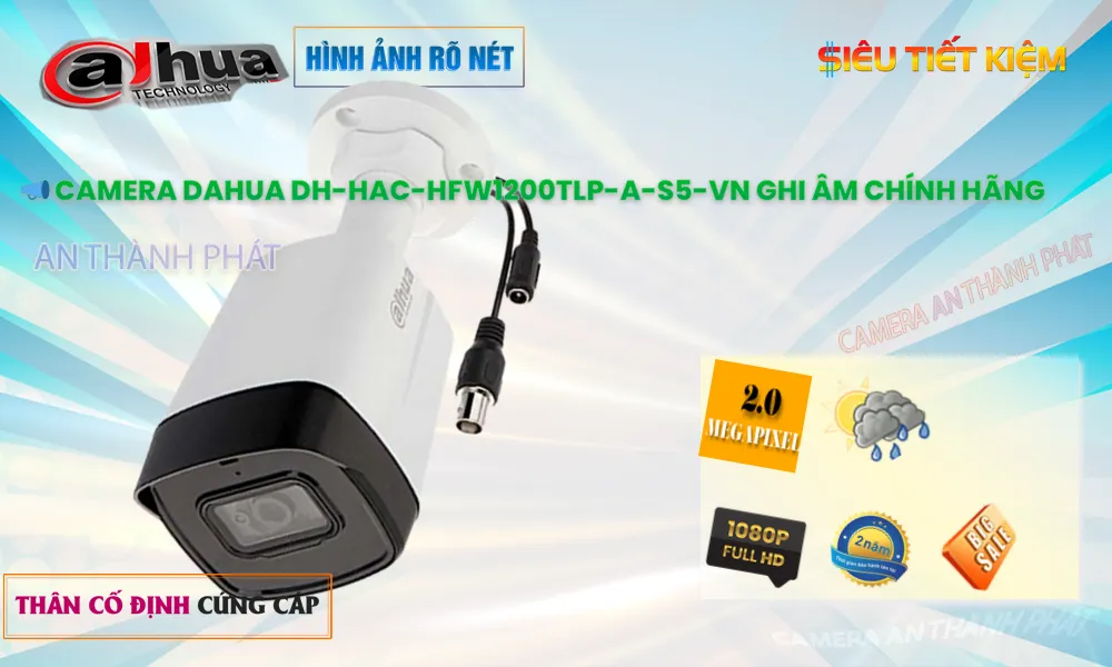 DH-HAC-HFW1200TLP-A-S5-VN Camera Dahua Đang giảm giá