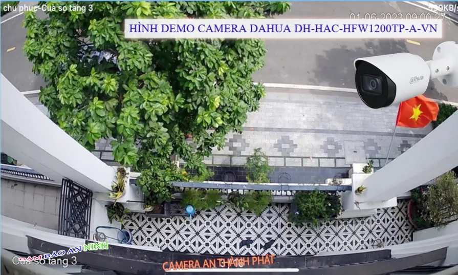 DH-HAC-HFW1200TP-A-VN Camera Dahua Ghi Âm