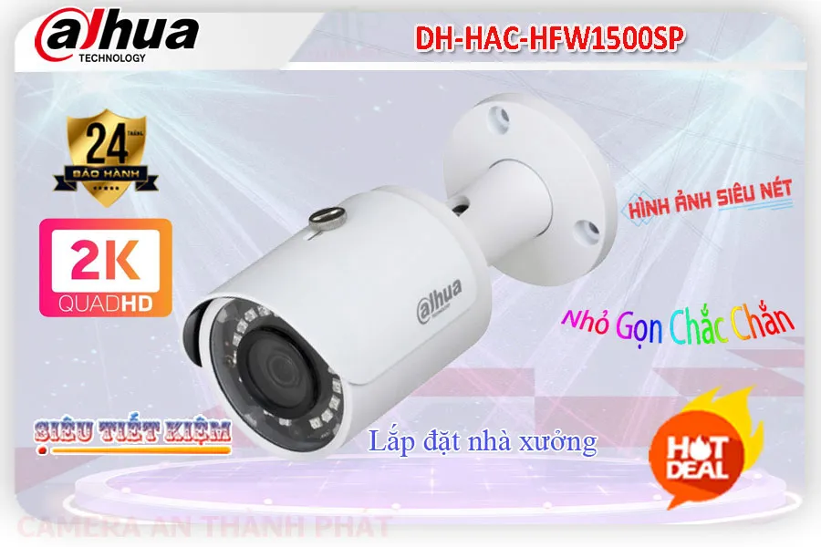 Camera sắt nét DH-HAC-HFW1500SP