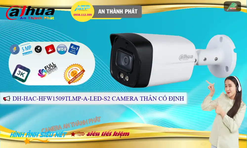 DH-HAC-HFW1509TLMP-A-LED-S2 Camera Dahua