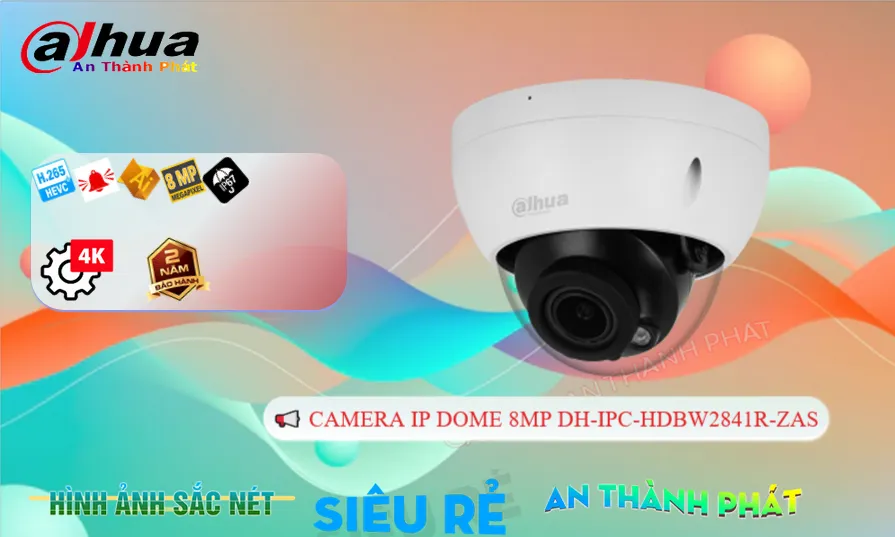 Camera Ip POE sắc nét DH-IPC-HDBW2841R-ZAS Công Nghệ Mới