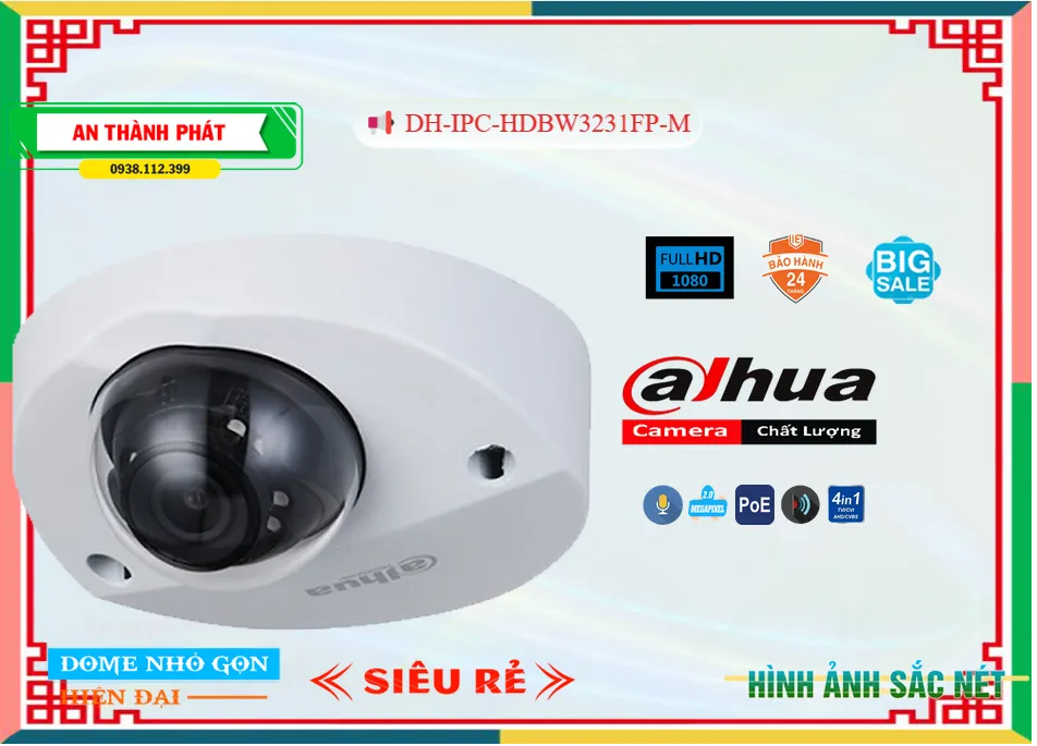 DH-IPC-HDBW3231FP-M Camera Dahua