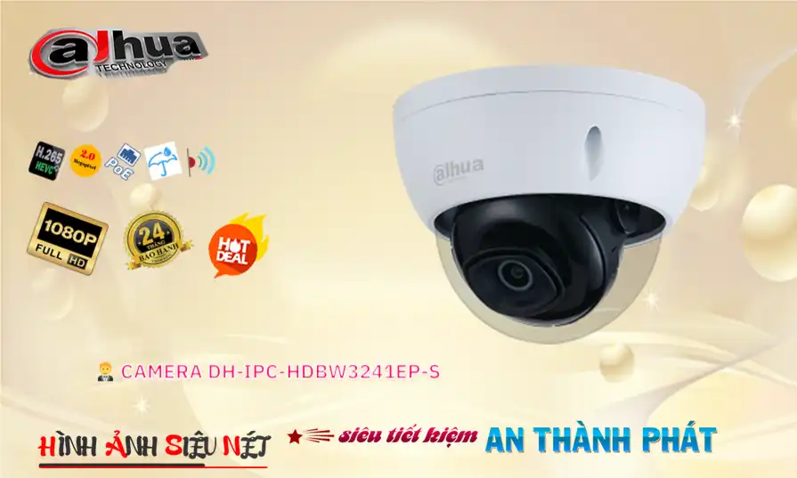 ❂  DH-IPC-HDBW3241EP-S Camera Giám Sát Giá rẻ