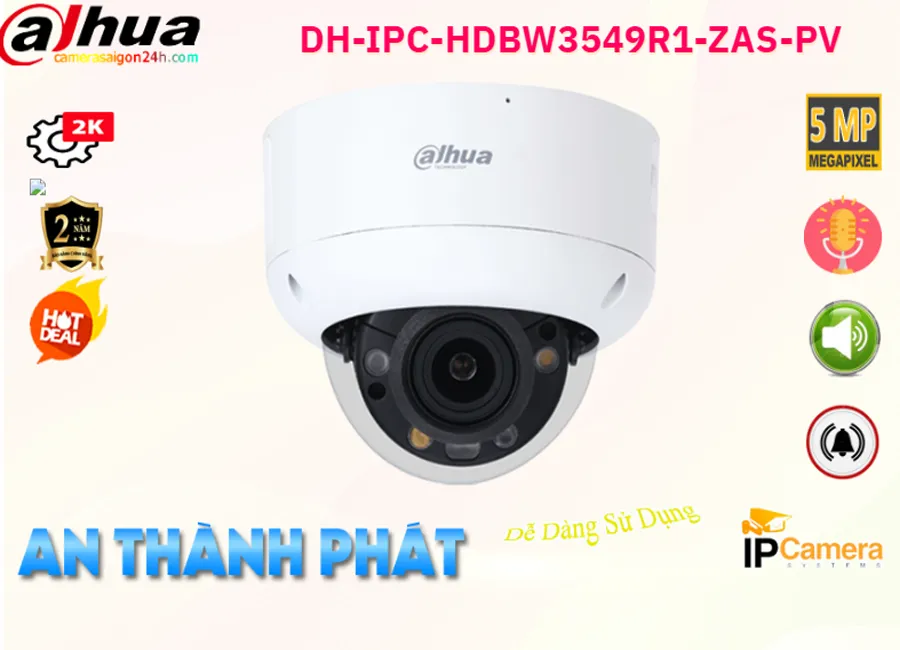DH IPC HDBW3549R1 ZAS PV,Camera IP Dahua DH-IPC-HDBW3549R1-ZAS-PV,Chất Lượng DH-IPC-HDBW3549R1-ZAS-PV,Giá Công Nghệ POE