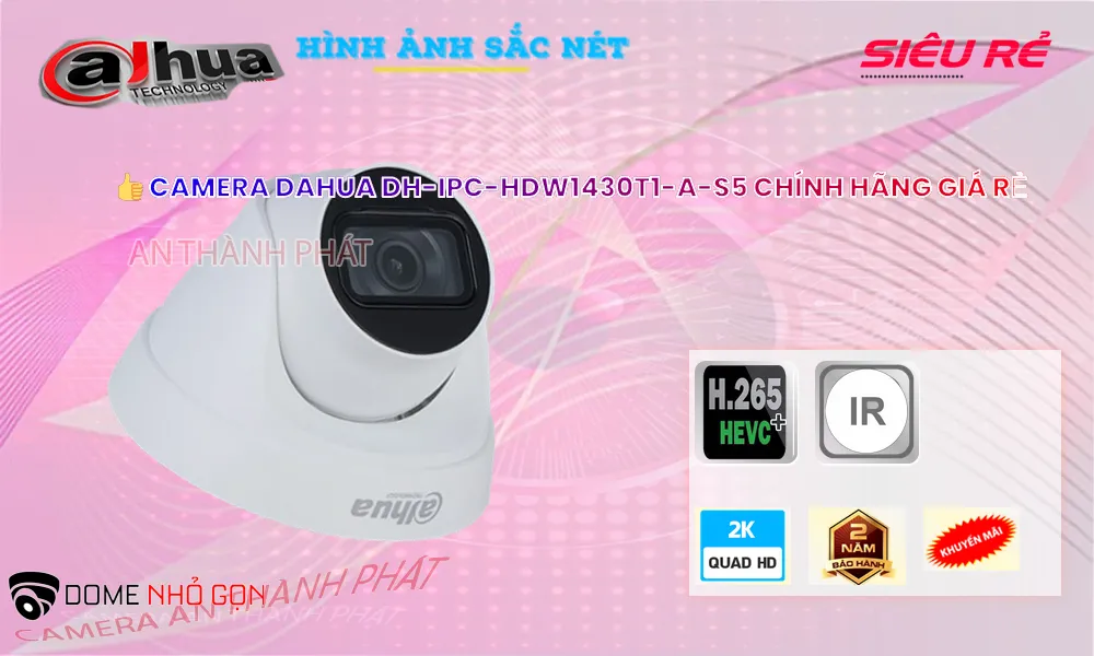 Camera DH-IPC-HDW1430T1-A-S5 Đang giảm giá