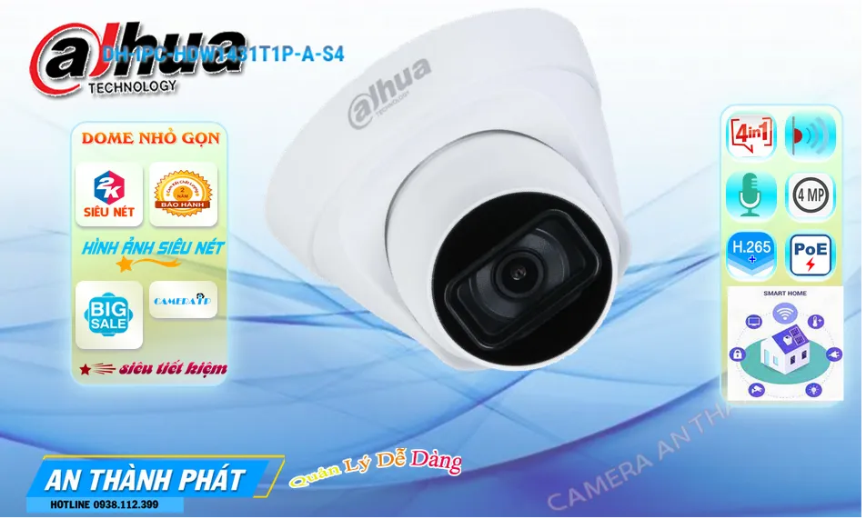 Camera Dahua DH-IPC-HDW1431T1P-A-S4