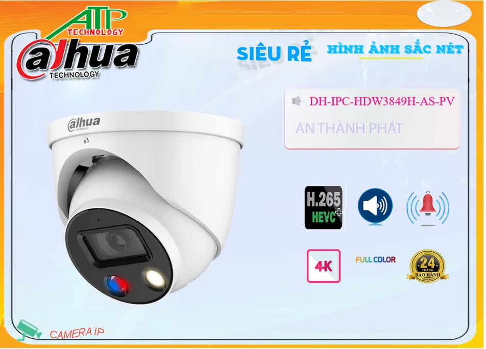Camera Dahua DH-IPC-HDW3849H-AS-PV