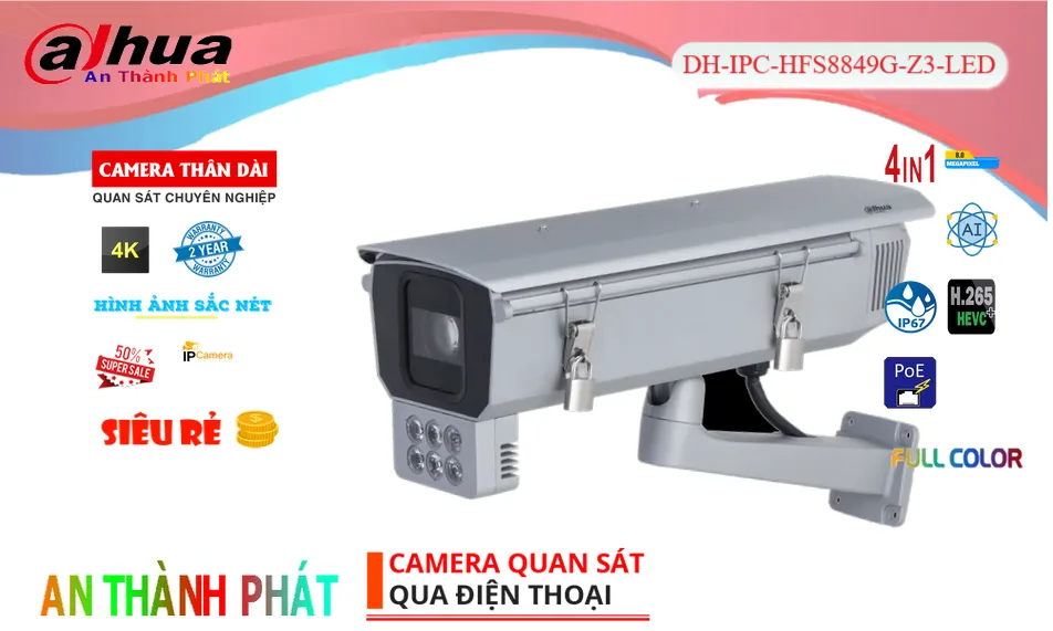 DH-IPC-HFS8849G-Z3-LED Camera Dahua