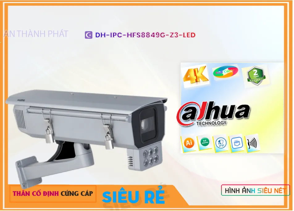 DH-IPC-HFS8849G-Z3-LED sắc nét Dahua