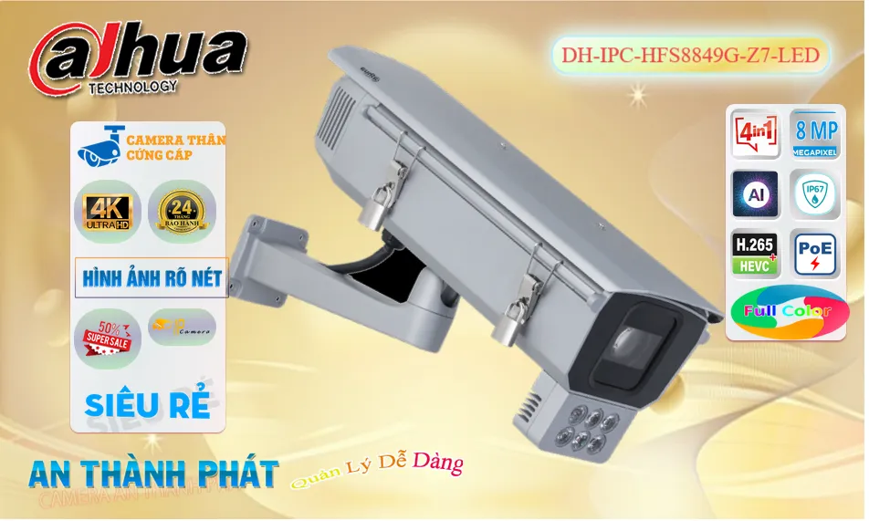 DH-IPC-HFS8849G-Z7-LED Camera An Ninh Giá rẻ