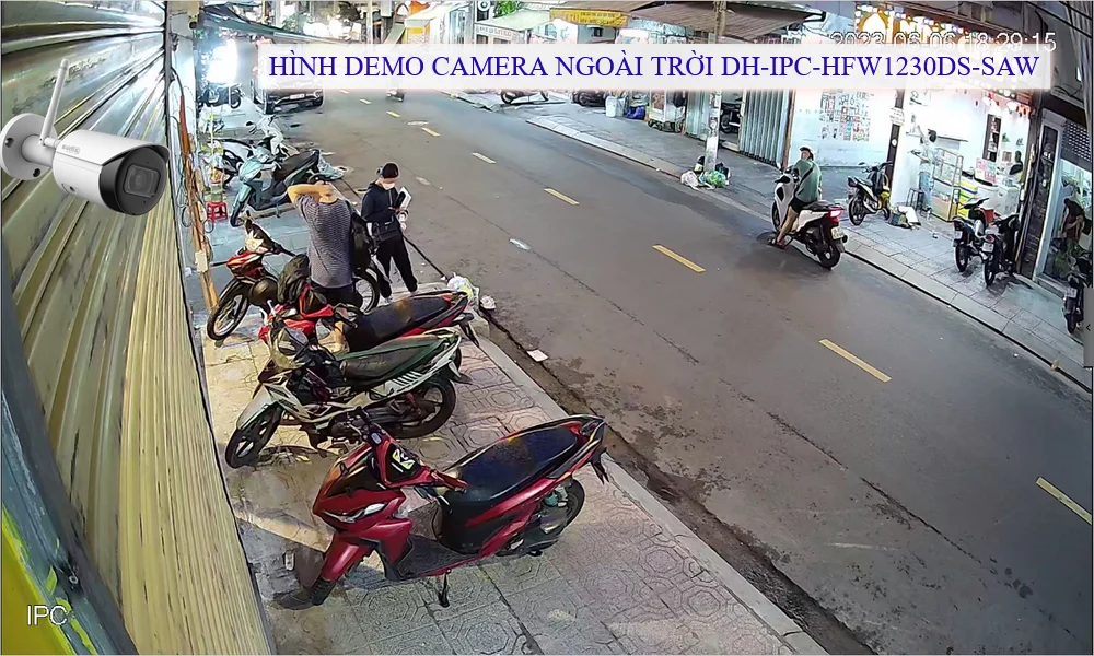 ✪  DH-IPC-HFW1230DS-SAW Camera Thiết Bị Mạng