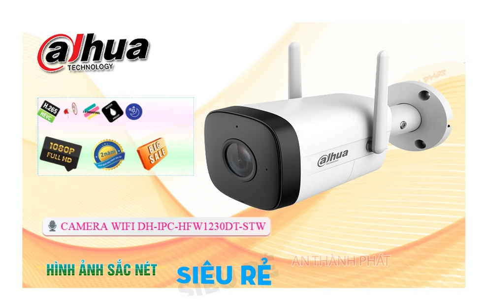 Camera Dahua DH-IPC-HFW1230DT-STW Mẫu Đẹp