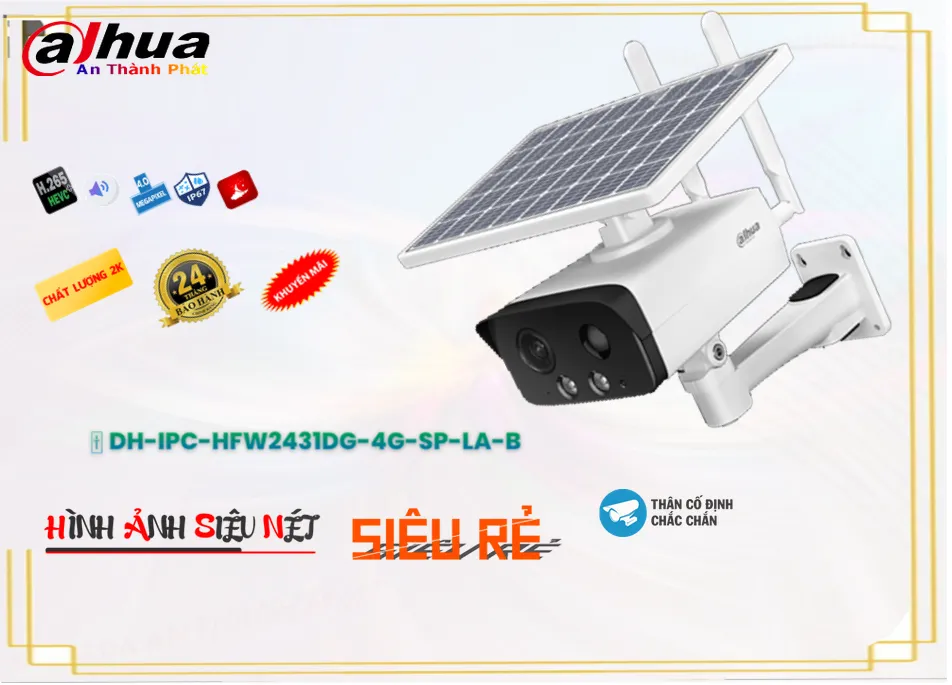 Camera Dahua DH-IPC-HFW2431DG-4G-SP-LA-B,Giá Ip Sắc Nét DH-IPC-HFW2431DG-4G-SP-LA-B,phân phối