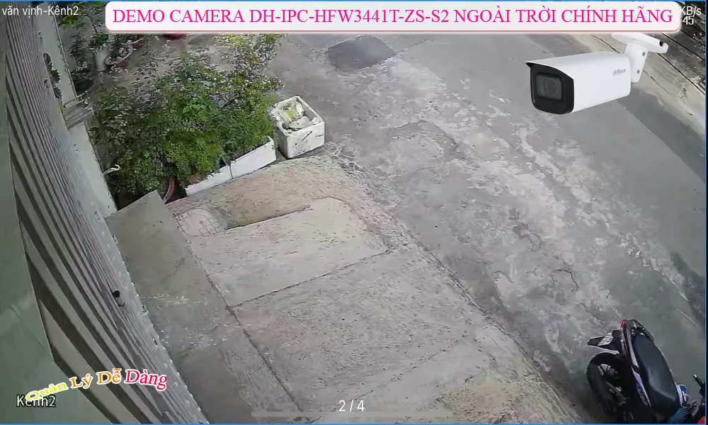✪  Camera DH-IPC-HFW3441T-ZS-S2 Dahua Giá rẻ
