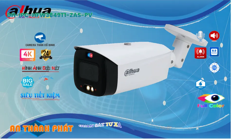 Camera Dahua DH-IPC-HFW3849T1-ZAS-PV