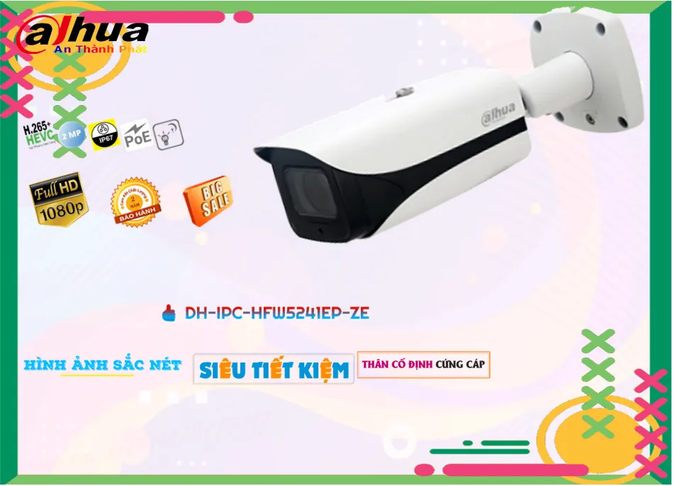 Camera Dahua DH-IPC-HFW5241EP-ZE