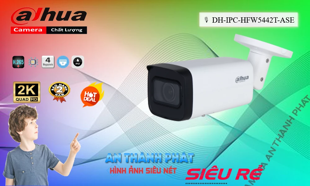 Camera DH-IPC-HFW5442T-ASE Dahua