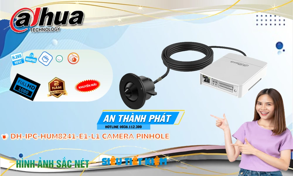 DH-IPC-HUM8241-E1-L1 Camera Giám Sát Giá rẻ