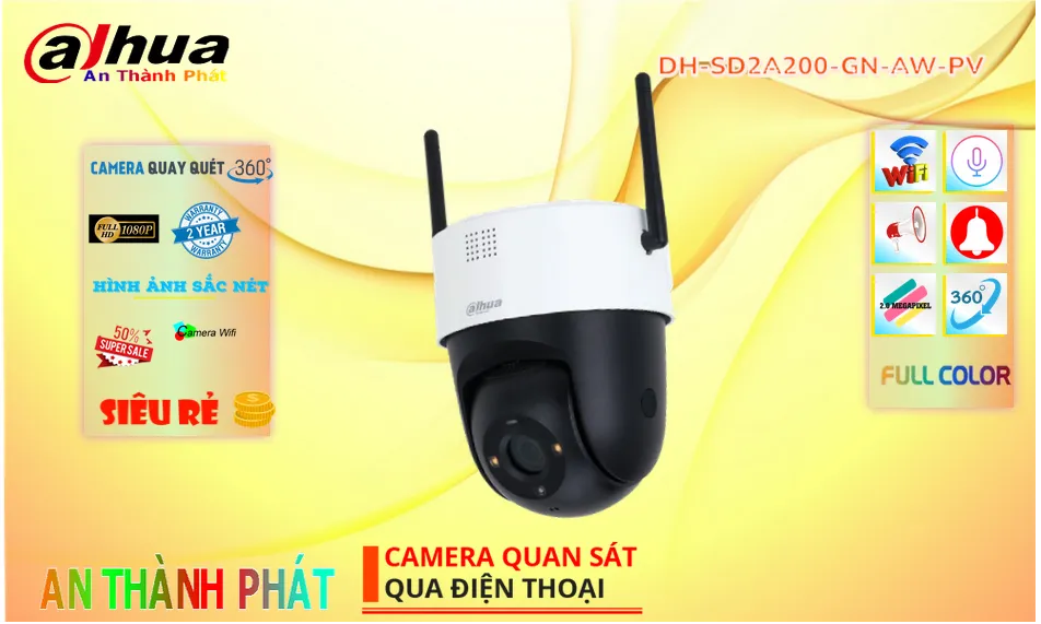 DH-SD2A200-GN-AW-PV Camera giá rẻ chất lượng cao Dahua