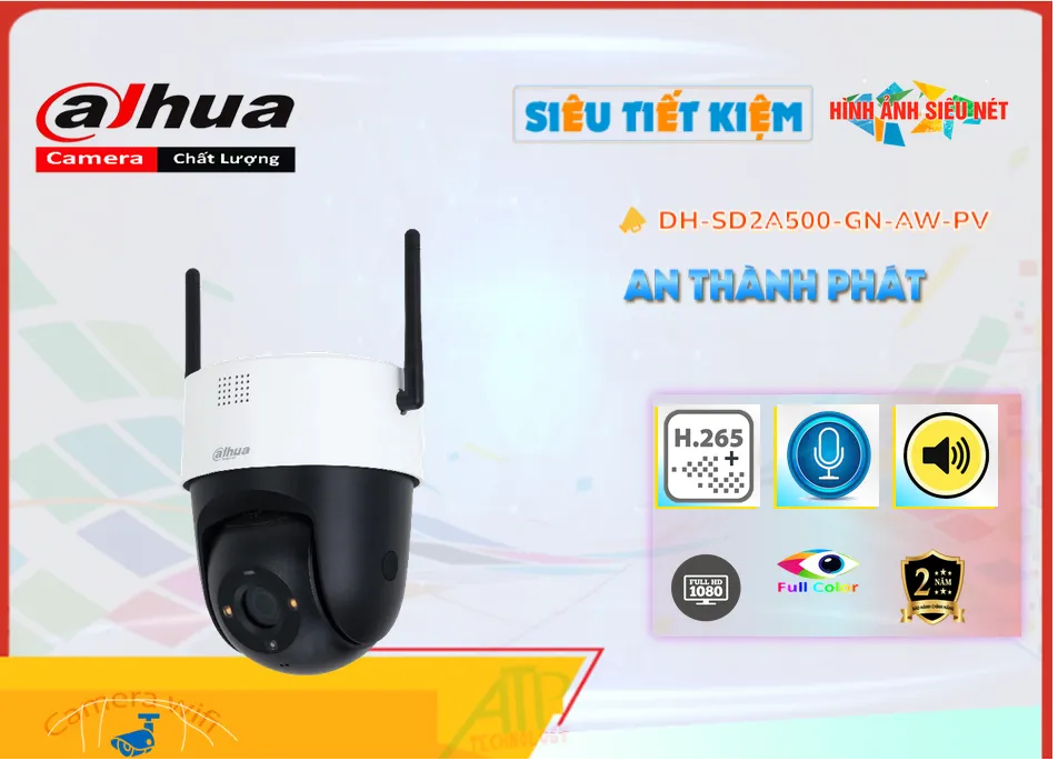Camera Dahua Thiết kế Đẹp DH-SD2A500-GN-AW-PV 🌟👌