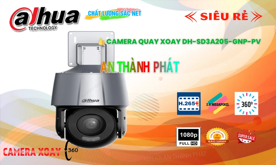 Camera Dahua DH-SD3A205-GNP-PV Tiết Kiệm