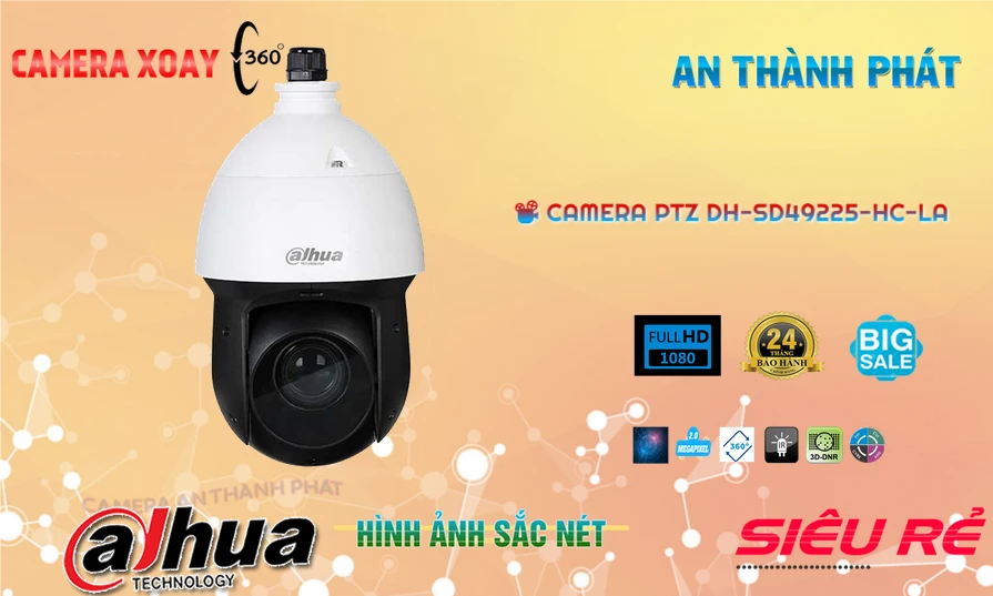 Camera Dahua Speed Dome DH-SD49225-HC-LA