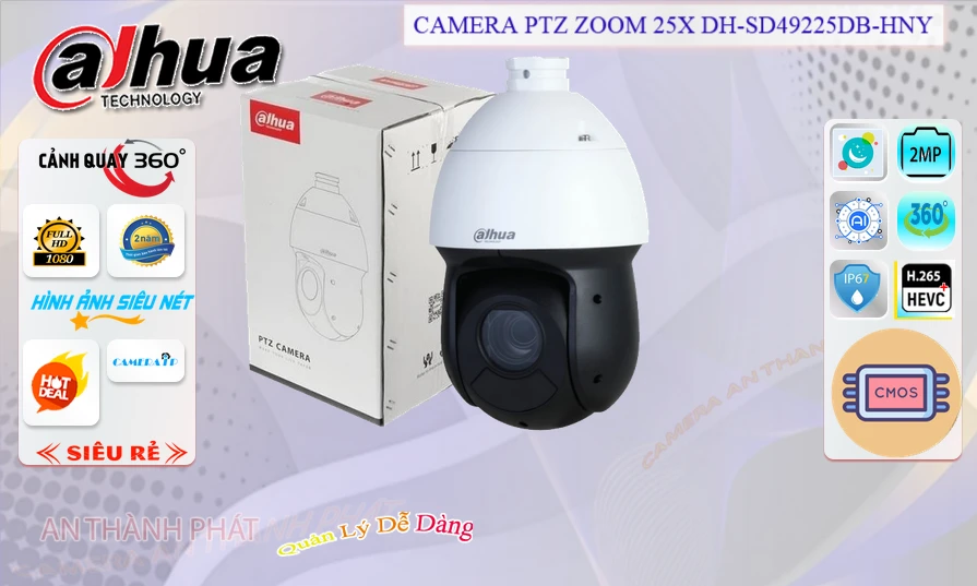 DH-SD49225DB-HNY Camera giá rẻ chất lượng cao Dahua