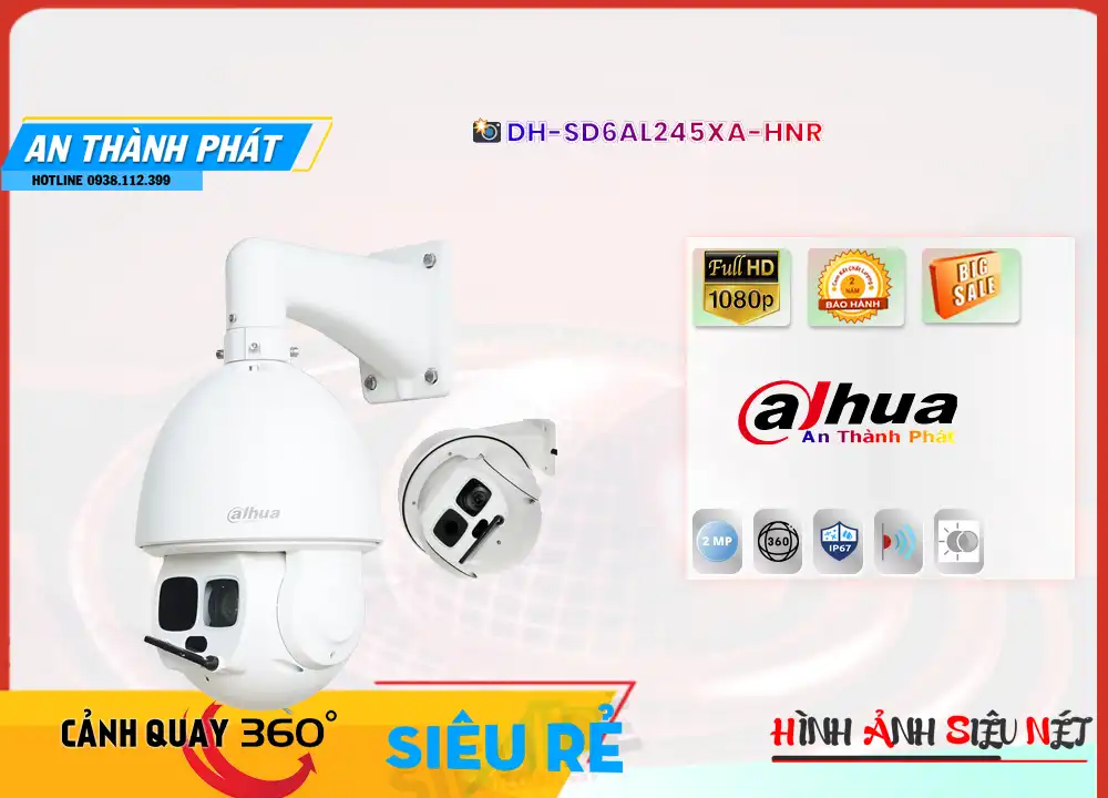 DH-SD6AL245XA-HNR Camera giá rẻ chất lượng cao Dahua
