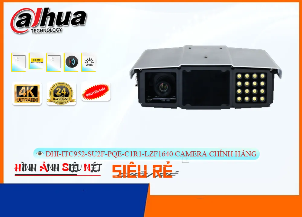DHI-ITC952-SU2F-PQE-C1R1-LZF1640 Camera Dahua Chức Năng Cao Cấp