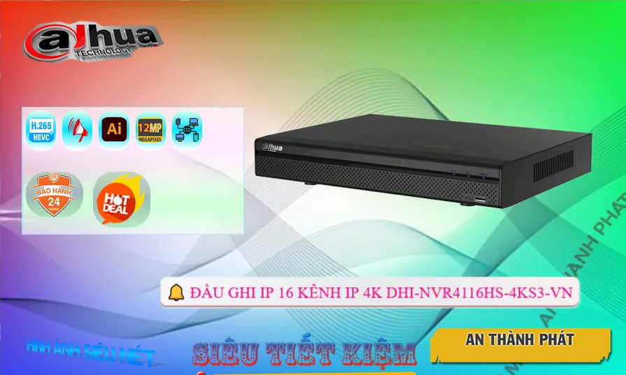 Dahua DHI-NVR4116HS-4KS3-VN Giá tốt