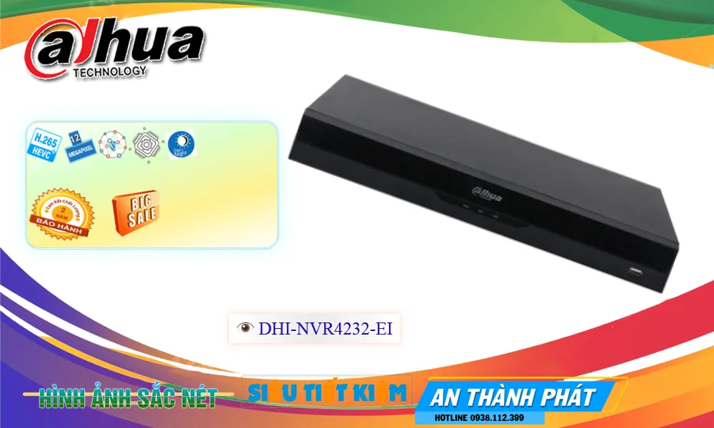DHI-NVR4232-EI Đầu ghi Camera Dahua Giá rẻ