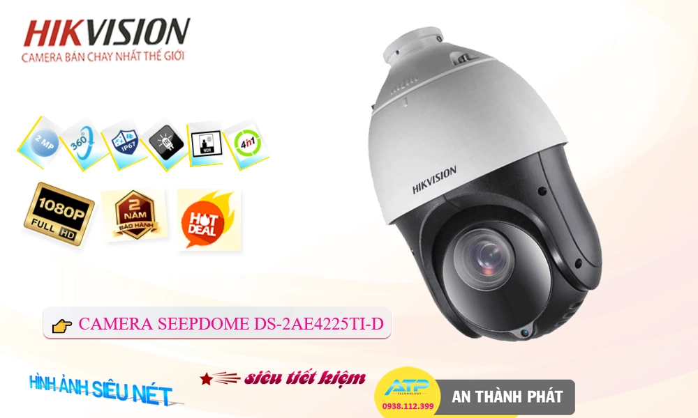 Camera HD DS-2AE4225TI-D Hikvision
