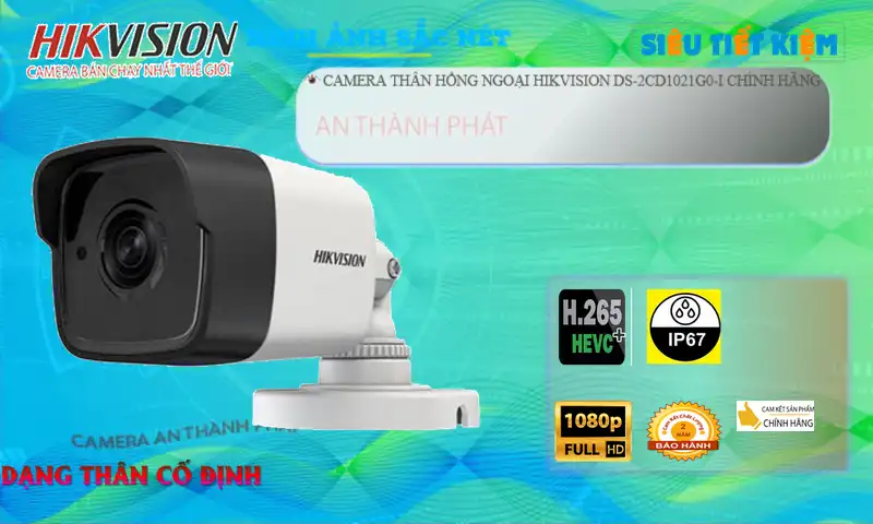 DS-2CD1021G0-I Camera Hikvision Công Nghệ Mới