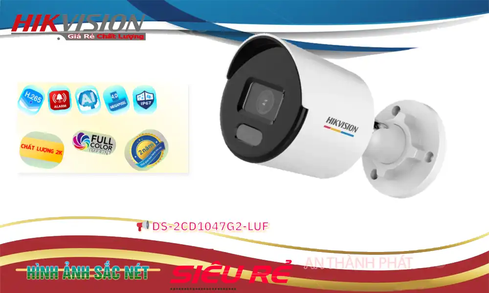 Camera DS-2CD1047G2-LUF Hikvision 🌟👌