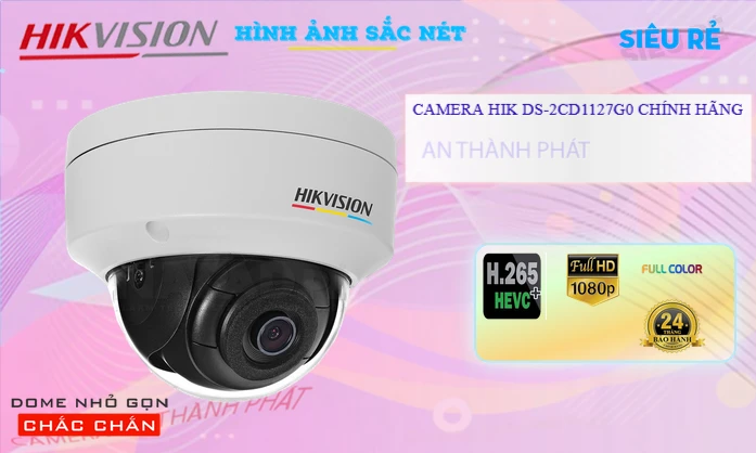Camera Hikvision DS-2CD1127G0 Tiết Kiệm