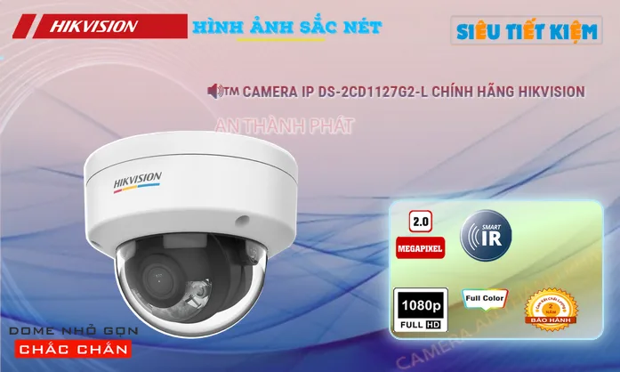 Camera An Ninh Hikvision DS-2CD1127G2-L