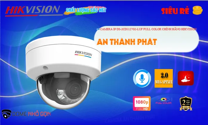 Camera Hikvision DS-2CD1127G2-LUF Giá tốt
