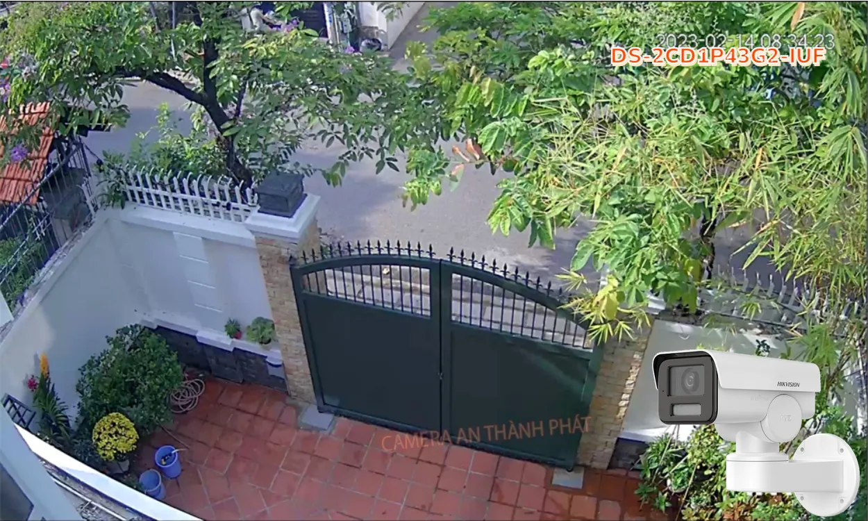 Camera Hikvision Thiết kế Đẹp DS-2CD1P43G2-IUF
