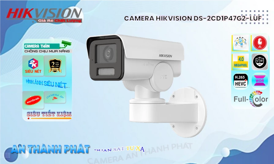 ✅ Camera Hikvision đang khuyến mãi DS-2CD1P47G2-LUF
