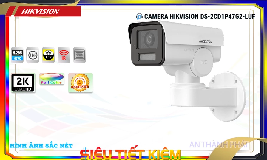 ✅ Camera Hikvision đang khuyến mãi DS-2CD1P47G2-LUF