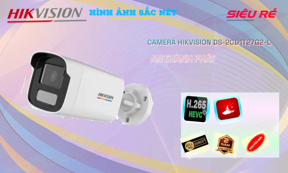 🌟👌 DS-2CD1T27G2-L Camera Hikvision