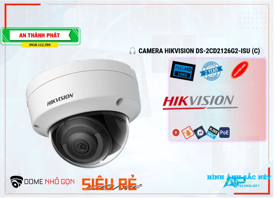 DS-2CD2126G2-ISU(C) Camera Hikvision