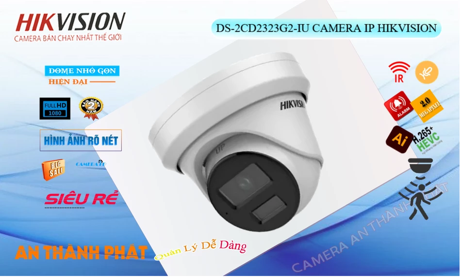 DS-2CD2323G2-IU Camera Hikvision Giá rẻ