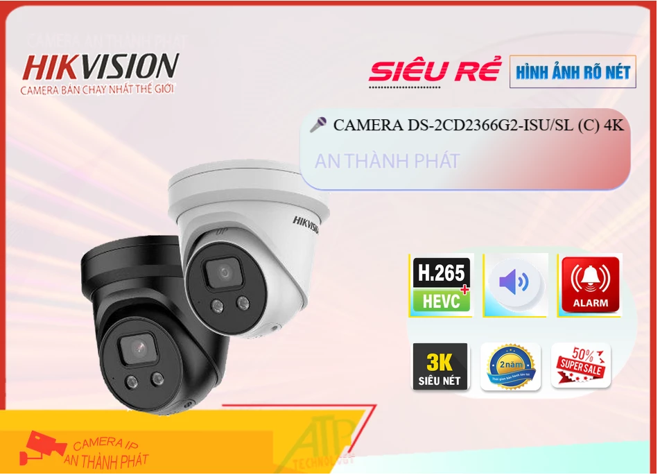 Camera Hikvision DS-2CD2366G2-ISU/SL(C),DS-2CD2366G2-ISU/SL(C) Giá rẻ,DS 2CD2366G2 ISU/SL(C),Chất Lượng