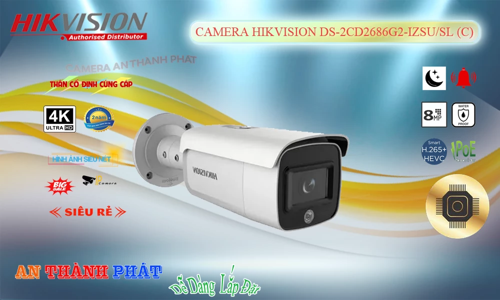 DS-2CD2686G2-IZSU/SL(C) Camera Hikvision